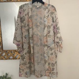 Floral kimono